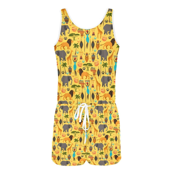 Short sleeve jumpsuit - Natna Shop