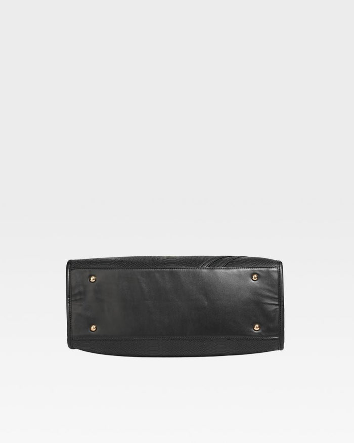 Apollo 1 Tote Bag in Black
