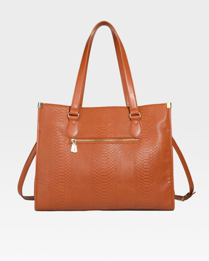 Apollo 1 Tote Bag in Caramel