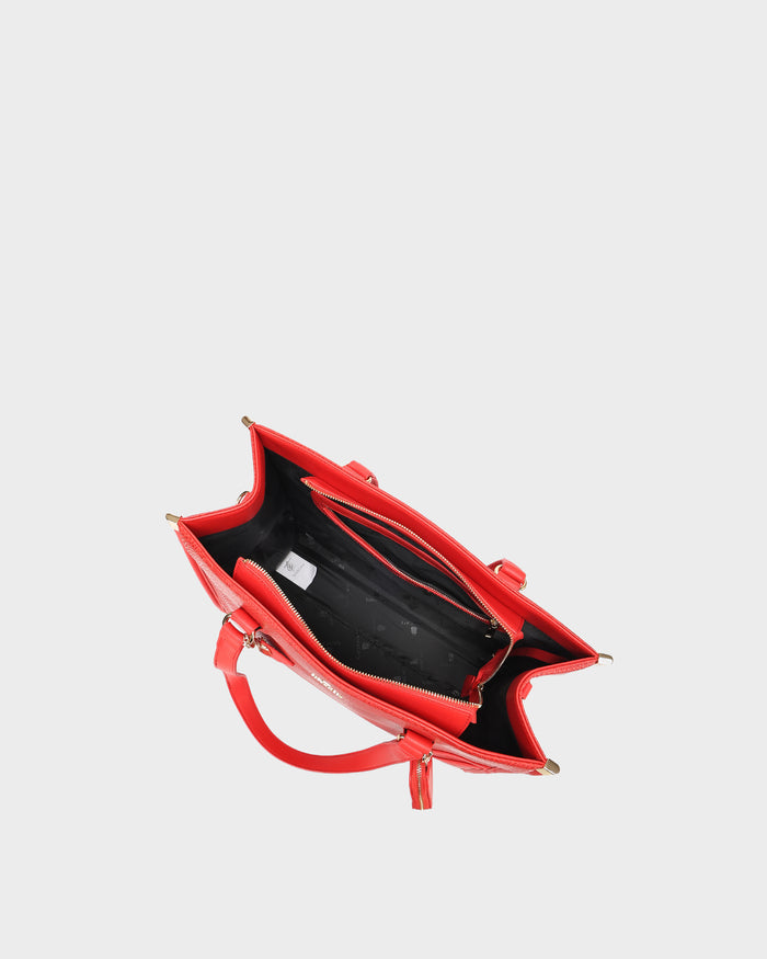 Signature City Tote Bag in Red