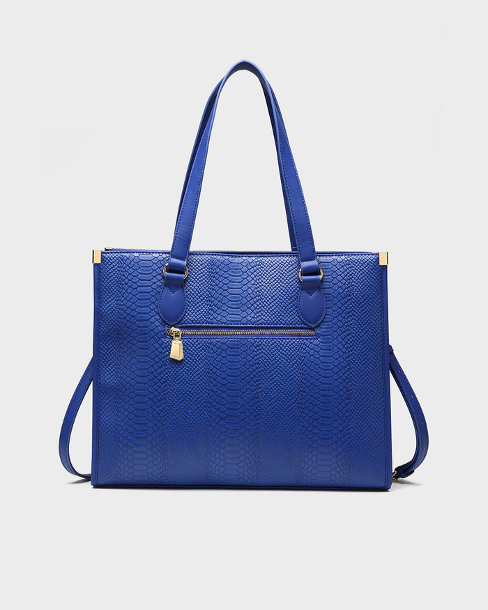 Apollo 1 Tote Bag in Royal Blue