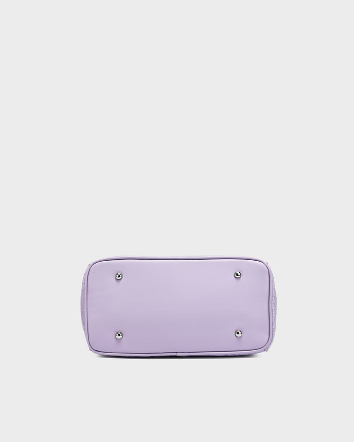 Signature Luxury Prosper Tote In Lavender