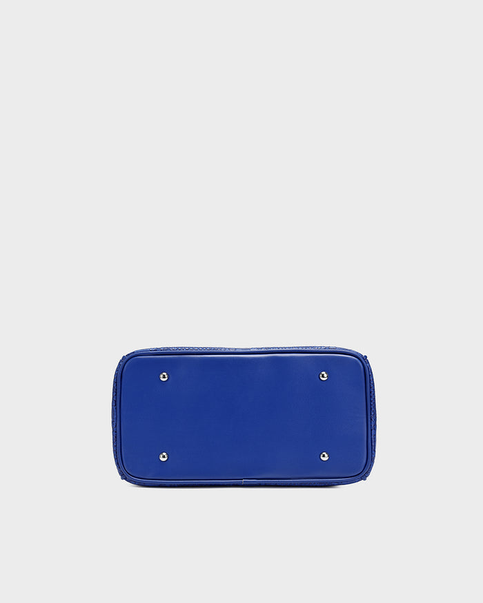 Signature Luxury Prosper Tote In Royal Blue