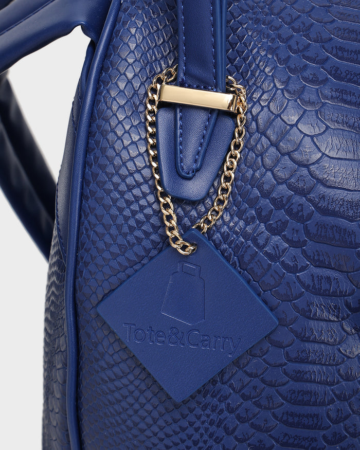 Signature Overnight Travel Set in Royal Blue