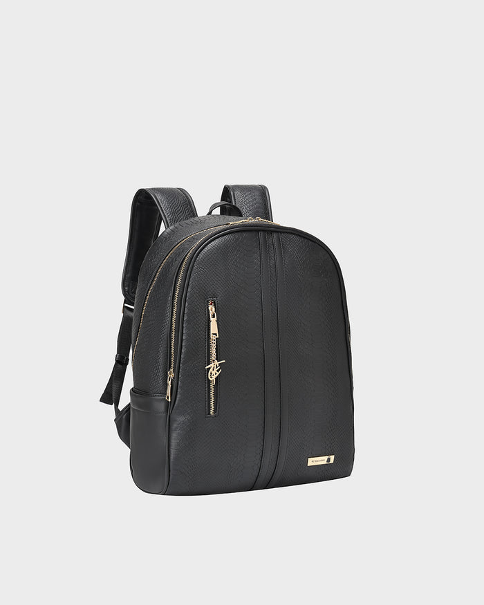 Signature Traveler Rolling Duffle Set in Black