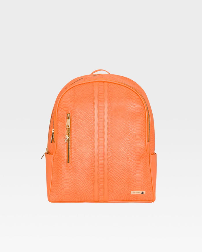 Apollo 1 Backpack & Rolling Duffle Bag Set in Tangerine