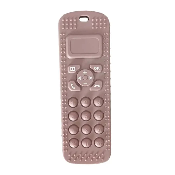 Silicone Telephone Pop-It Teether