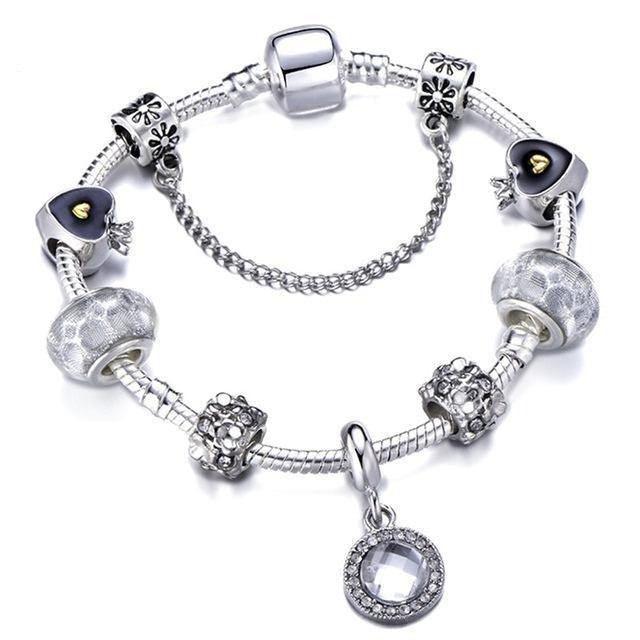 Silver Charms Bracelet - Natna Shop