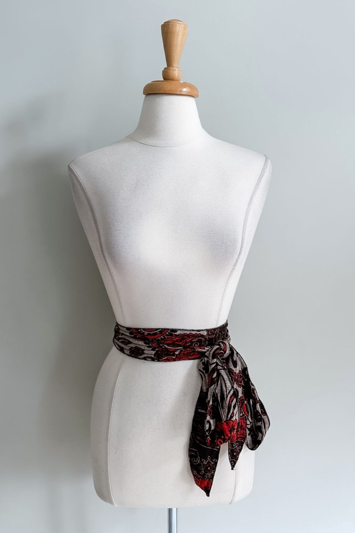 Skinny Sash | Spain Print