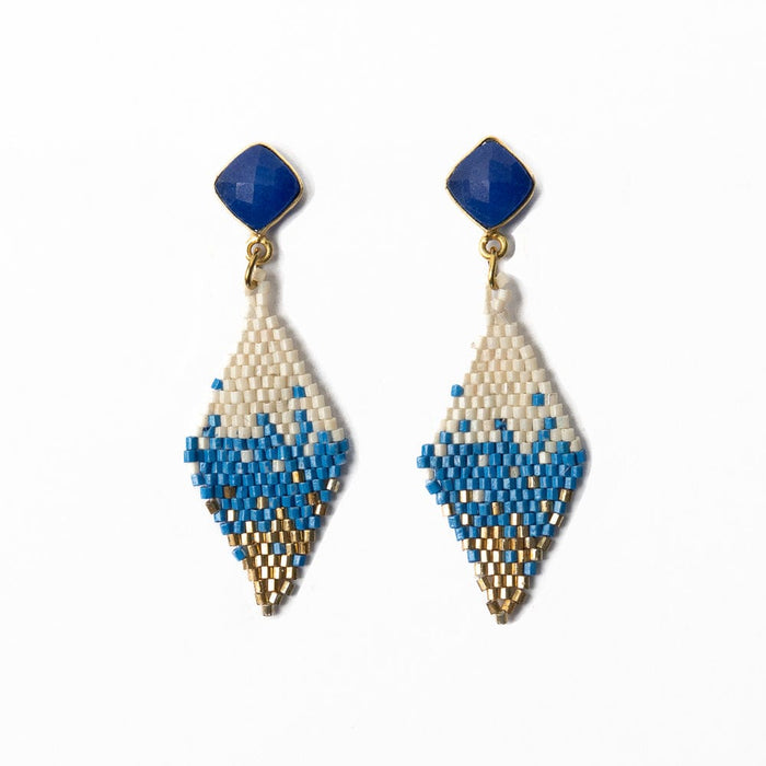 Sky Diamond Ombre Stone Blue Drop