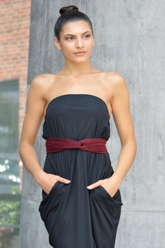 Diane Kroe - Convertible Sleeve & Sash (wine)