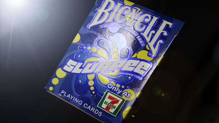 PlayingCardDecks.com-Slurpee Blue 2020 Bicycle Playing Cards