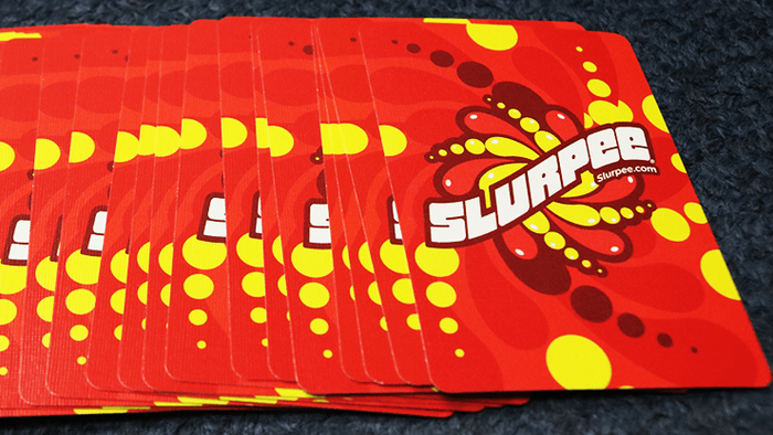 PlayingCardDecks.com-Slurpee Red 2020 Bicycle Playing Cards