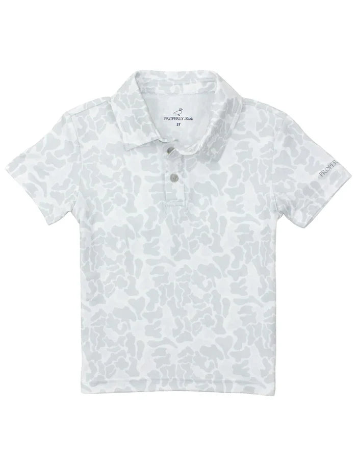 Snow Camo Ravine Polo
