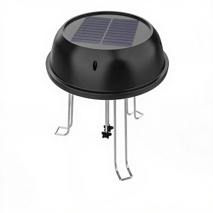 Solar Powered Bird Bath Water Wiggler - Weatherproof Outdoor Backyard Garden Bird Attracting Accessory