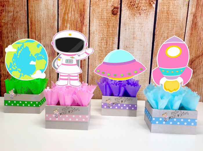 Outer Space Theme Centerpiece Decoration