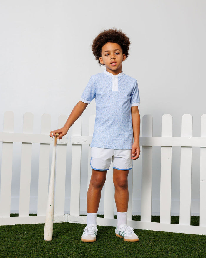 SOUTHERN FLORAL POLO SHIRT