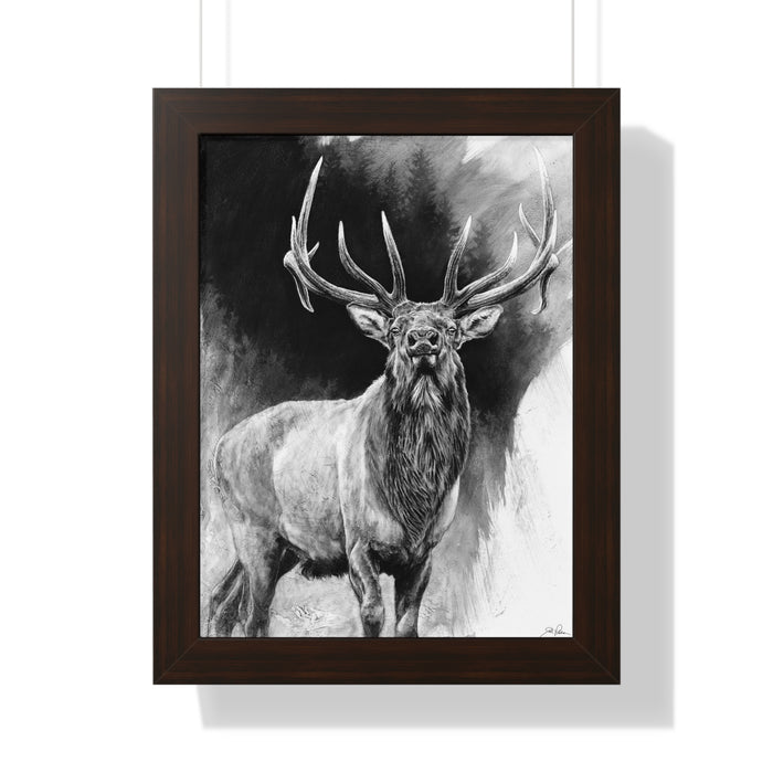 "Standing Tall" Framed Paper Print