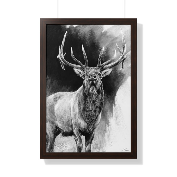 "Standing Tall" Framed Paper Print
