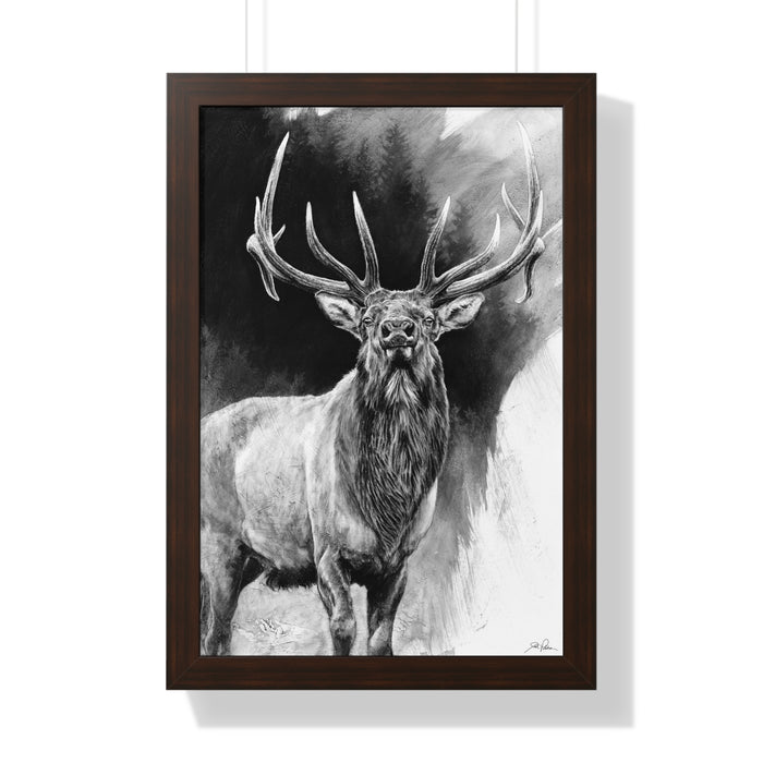 "Standing Tall" Framed Paper Print