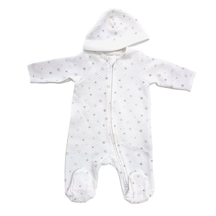 Stars Quilted Footie