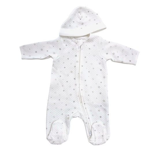 Stars Quilted Footie
