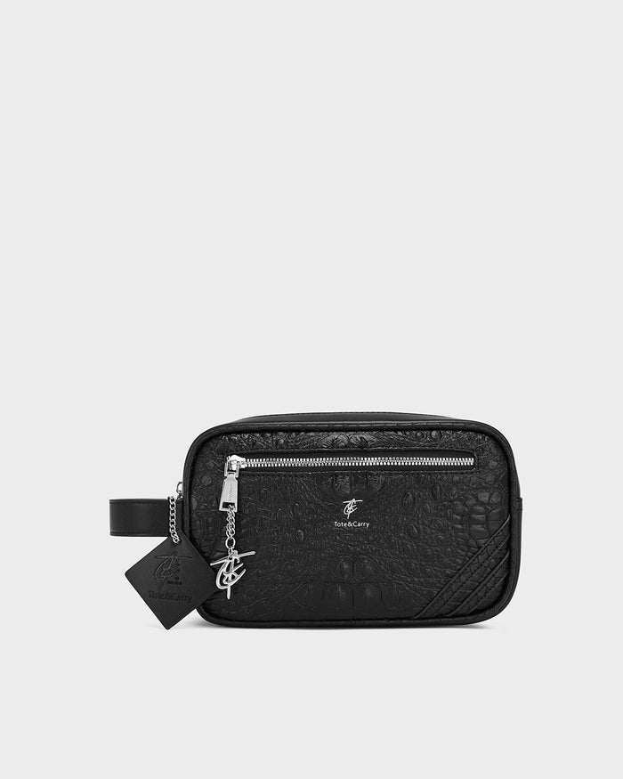 Statement Essential Toiletry Bag in Black