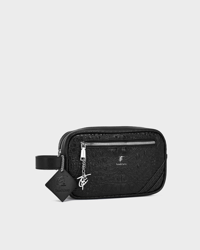Statement Essential Toiletry Bag in Black