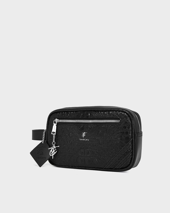 Statement Essential Toiletry Bag in Black