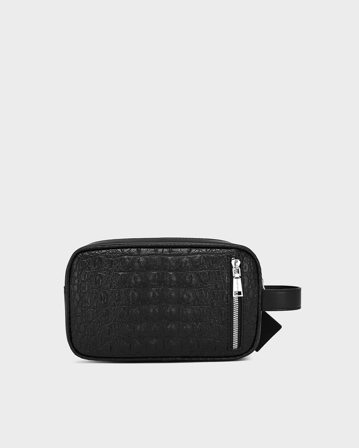 Statement Essential Toiletry Bag in Black