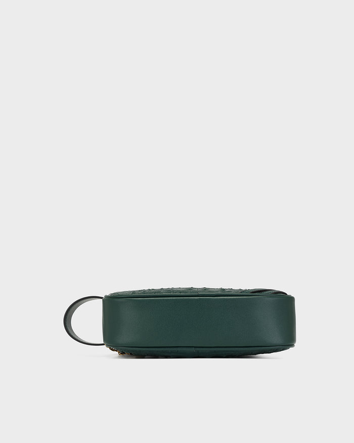 Statement Essential Toiletry Bag in Emerald Green
