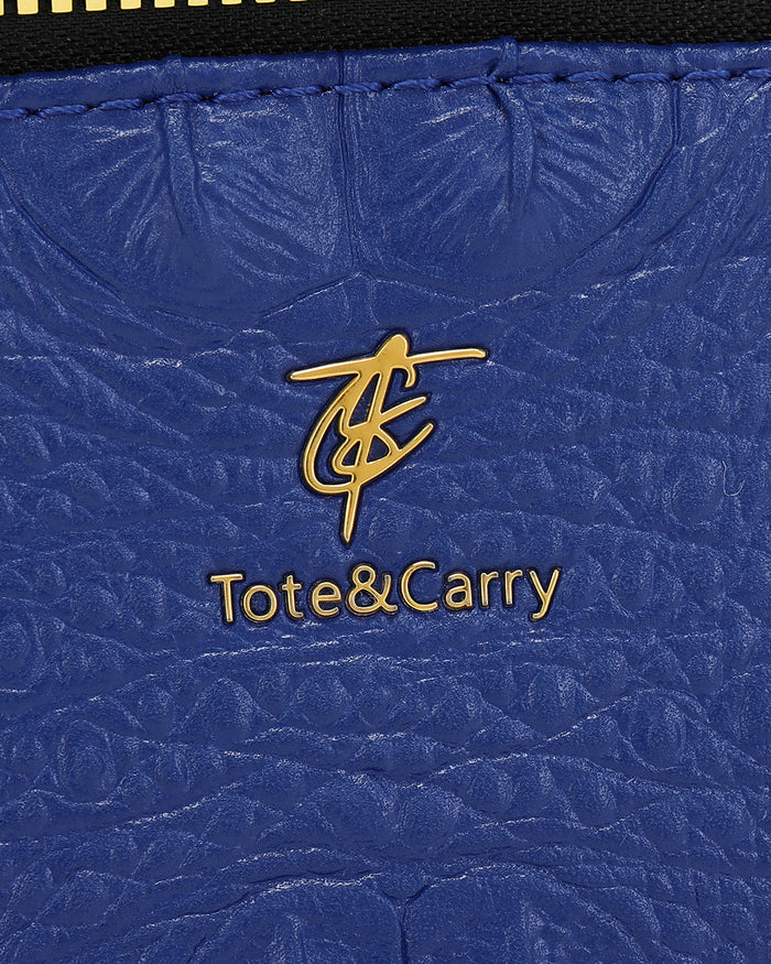 Statement Essential Toiletry Bag in Royal Blue