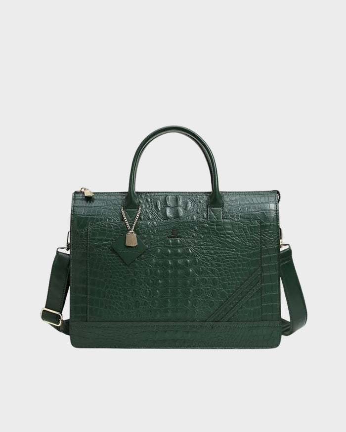 Apollo 2 Laptop Bag in Emerald Green