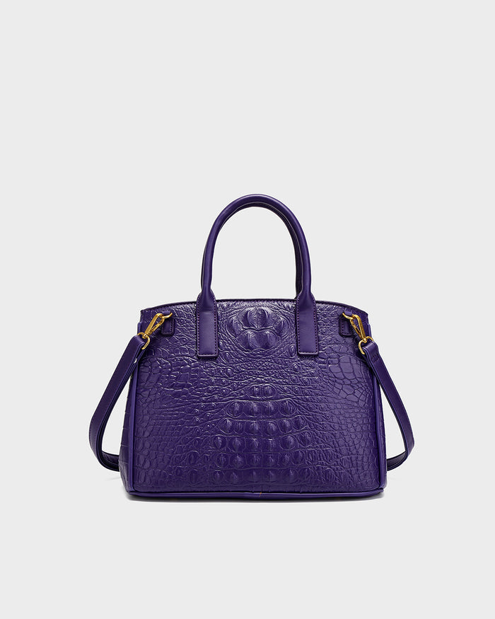 Statement Luxury Prosper Tote In Purple