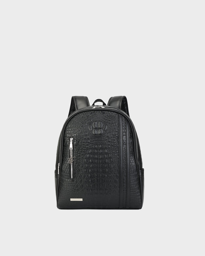 Statement Traveler Rolling Duffle Set in Black