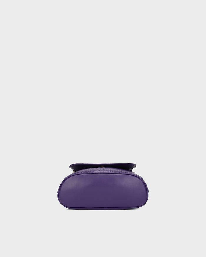 Statement Weekender Backpack in Purple