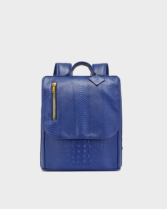 Statement Weekender Backpack in Royal Blue
