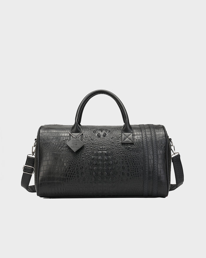 Statement Weekender Travel Set in Black