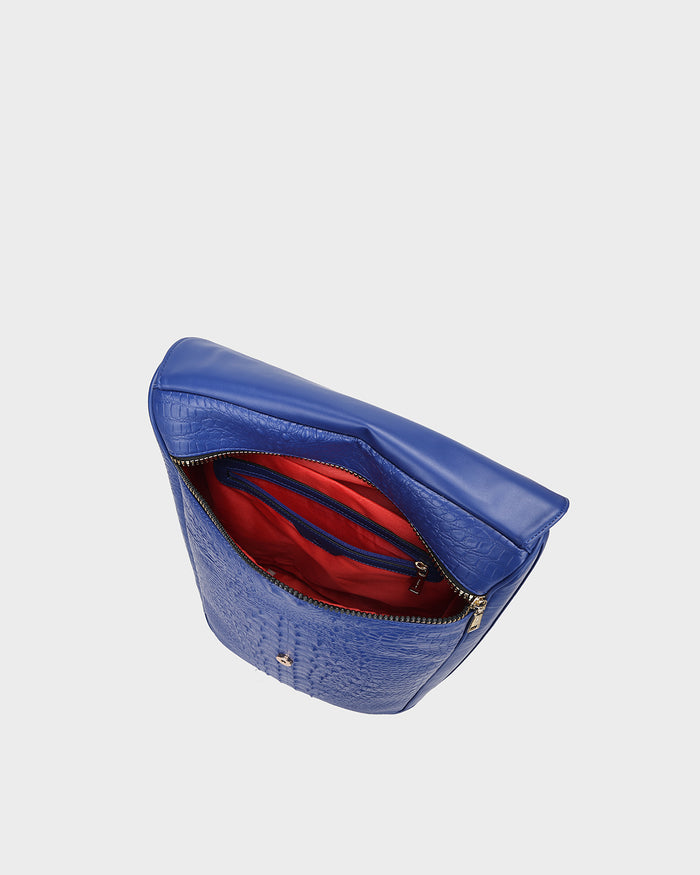 Statement Weekender Travel Set in Royal Blue
