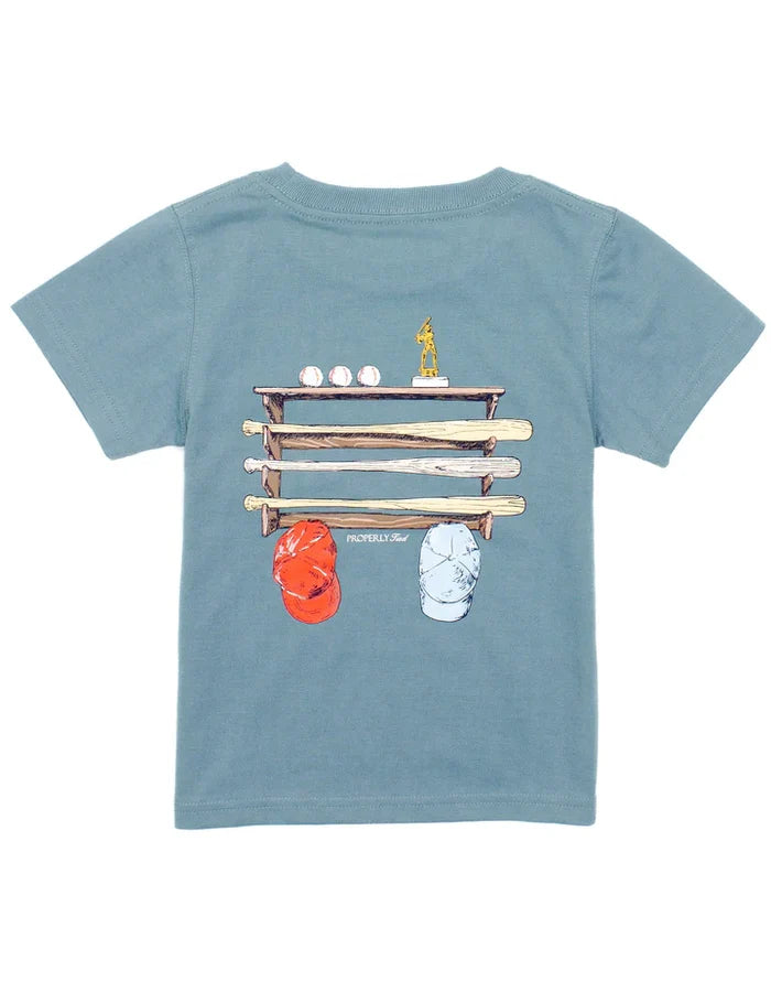 Steel Blue Bat Rack SS T-Shirt