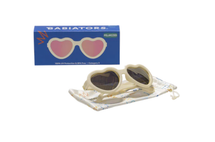 Sweet Cream Heart Sunglasses