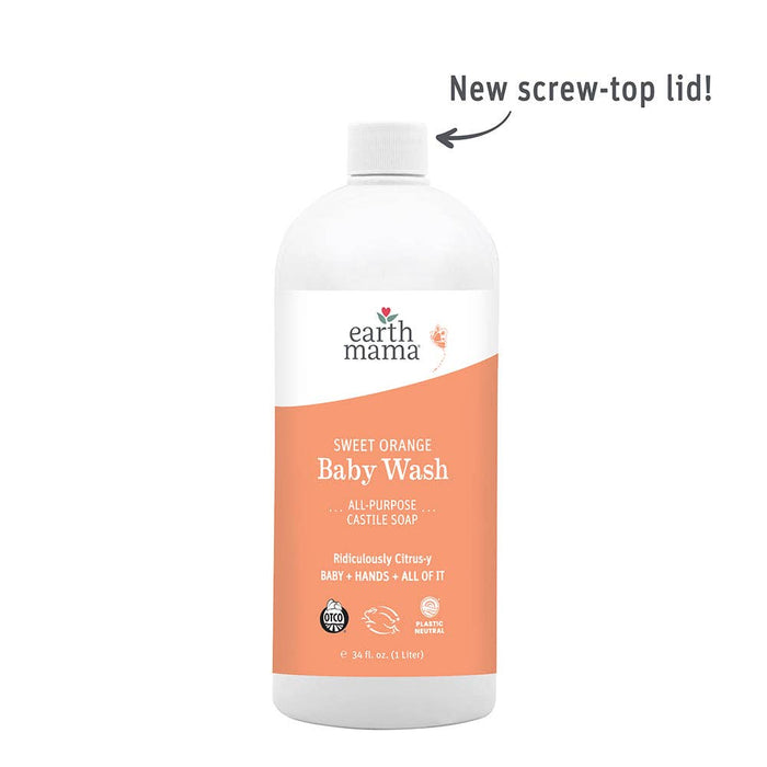 Sweet Orange Castile Baby Wash