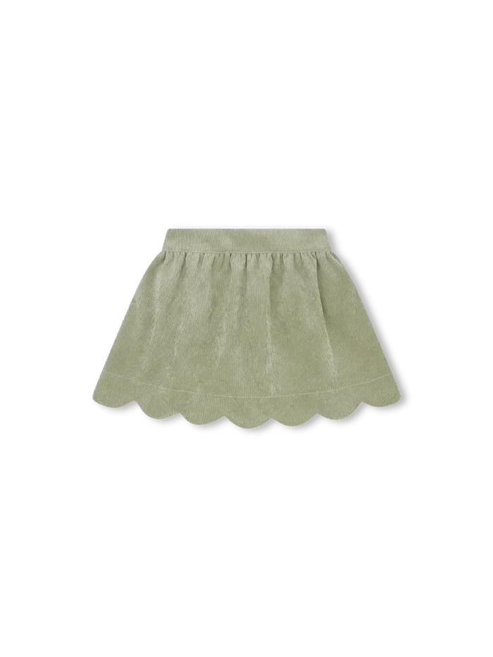 Sweetgrass Corduroy Susie Scallop Skirt