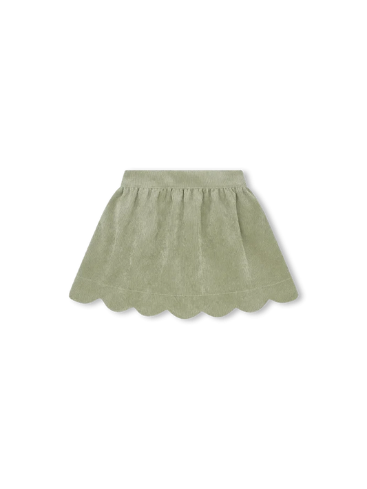 Sweetgrass Corduroy Susie Scallop Skirt