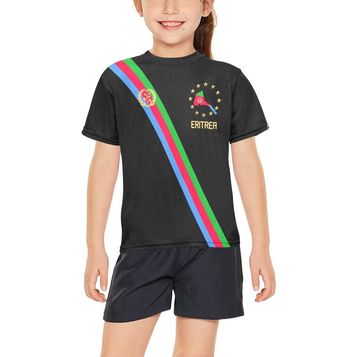 T-Shirt 8-15years Black O-Neck Big - Natna Shop