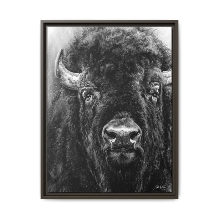 "Tatanka" Framed Canvas