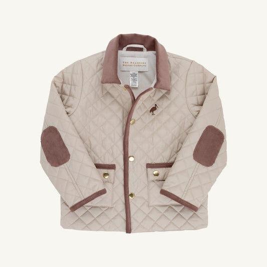 TBBC Caldwell Quilted Coat Keenland Khaki