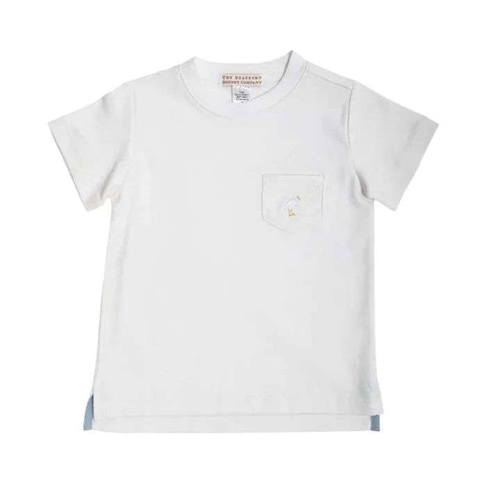 TBBC Carter Crewneck Worth Avenue White