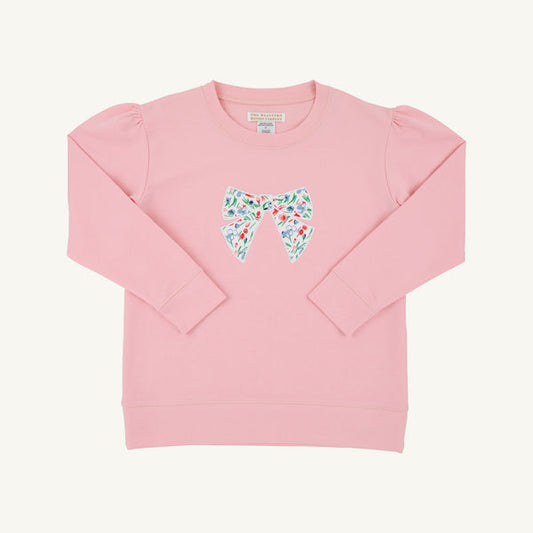 TBBC Cassidy Crewneck Puff Sleeve Fair St Floral
