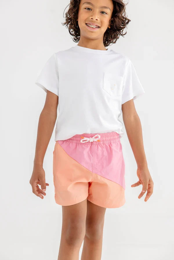 TBBC Country Club Clrblck Trunk - Hamptons Hot Pink